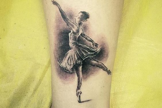 Tätowierungsskizzen Ballerina