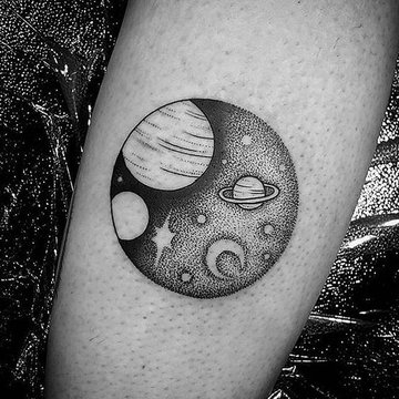 Tätowierungsskizzen Dotwork
