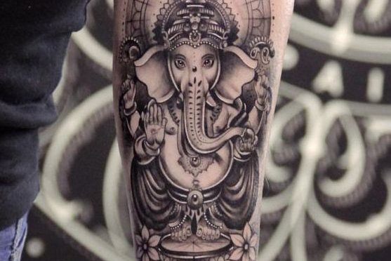 Tattoo Skizzen Ganesha