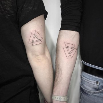 Tattoo Skizzen Dreieck