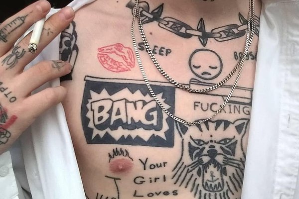 Hand Poke Tattoos Vorlagen
