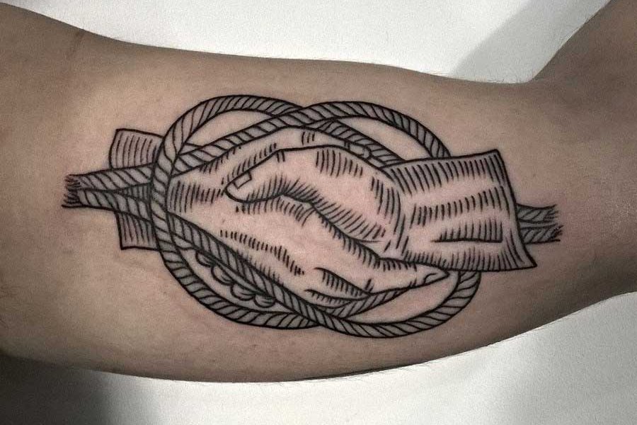 Tattoo Skizze Knoten