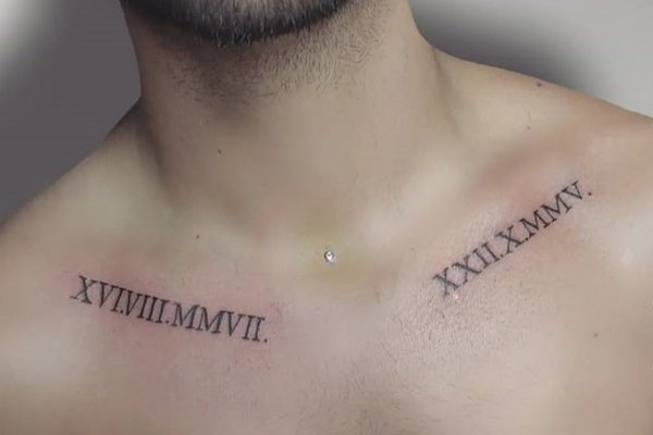 Tattoo Römische Zahlen