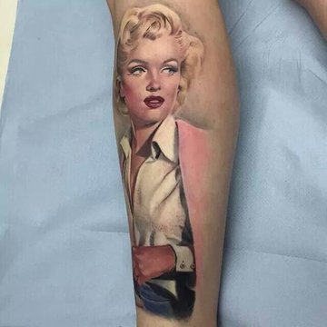 Marilyn Monroe-Tattoo