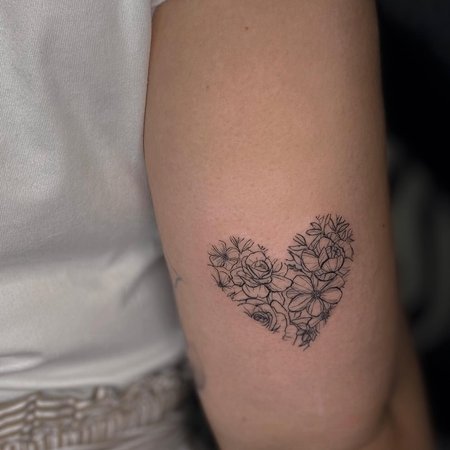 Eulen Innenarm Tattoo