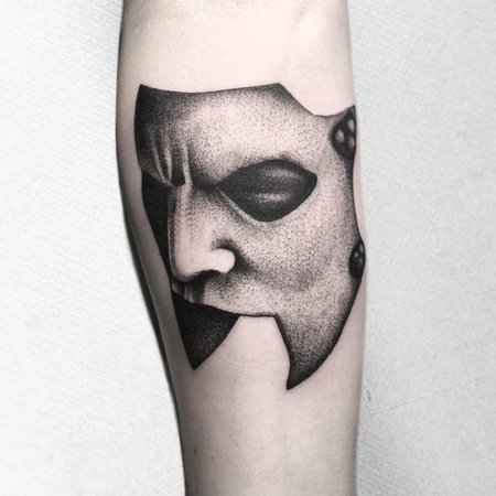 27+ Masken Tattoo-Ideen: Vorlagen & Bedeutung & Für Männer und Frauen