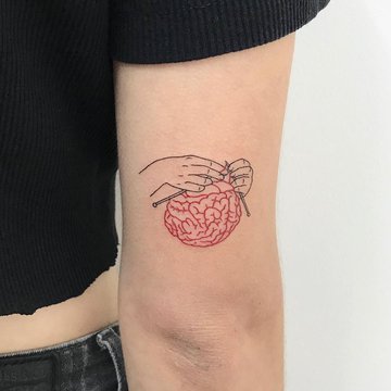 Gehirn Tattoo bedeutung