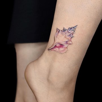 Tattoo-Skizzen Muschel