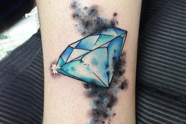 Tätowierungsskizzen Diamant
