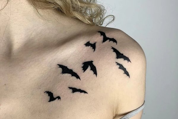 Tattoos vorlagen von Fledermaus