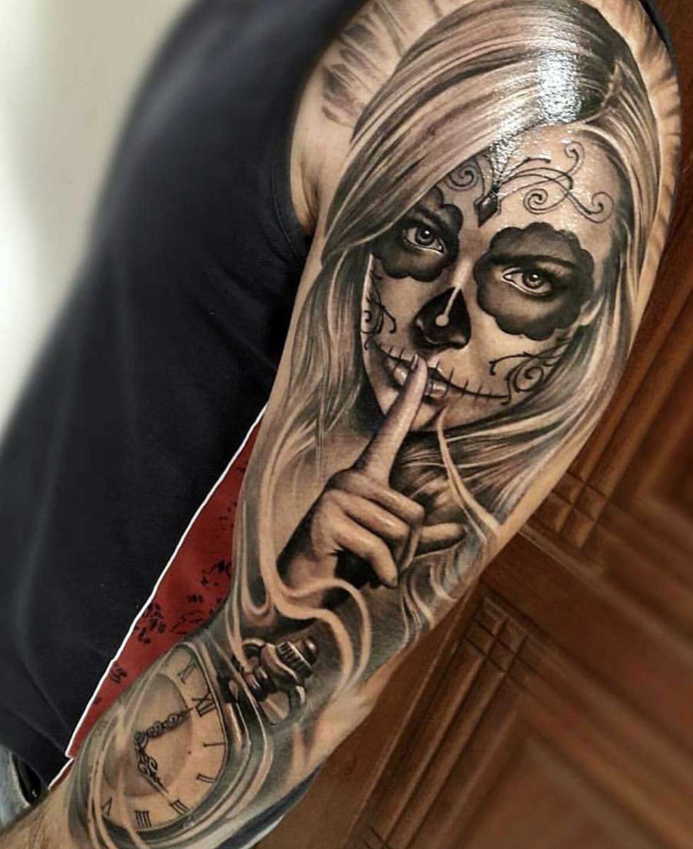 27+ Chicano Tattoo-Ideen: Vorlagen & Bedeutung & Für Männer und Frauen -  VeAn Germany