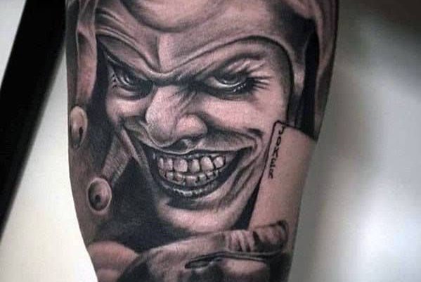 Tattoo-Skizze "Der Narr "