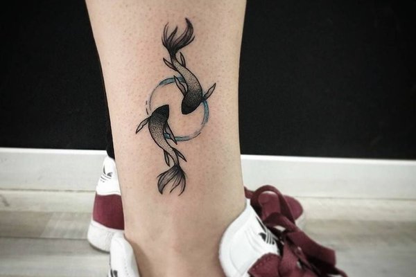 Fisch-Tattoo-Skizze